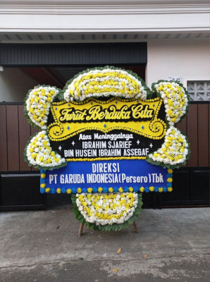 Papan Bunga Duka di Kuin Cerucuk