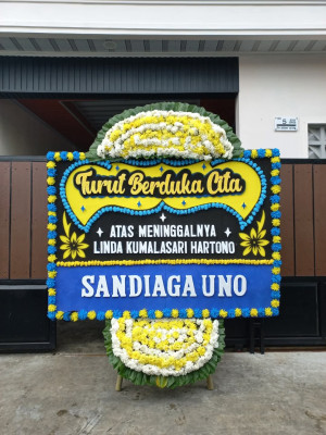 Papan Bunga Duka di Kuin Cerucuk