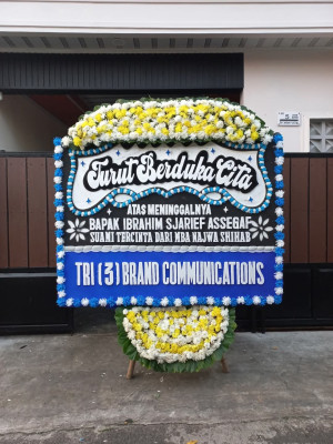 Papan Bunga Duka di Kuin Cerucuk